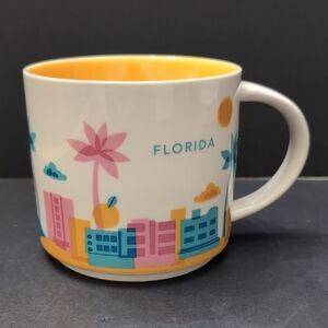Starbucks 2016 You Are Here Collection Florida Mug.